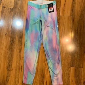 Girls Nike Pro Warm Dri-Fit leggings pants sz Lg